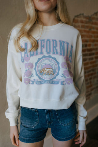 Poppy Bear Tomgirl Sweatshirt by Z Supply