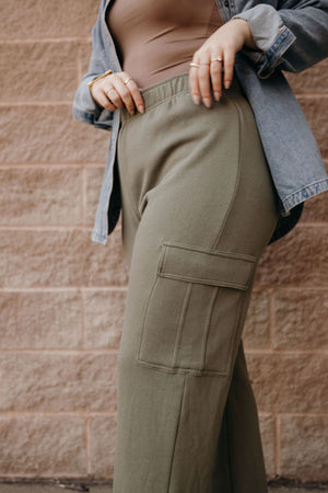 McKenna Cargo Pant, Dusty Olive by Z Supply