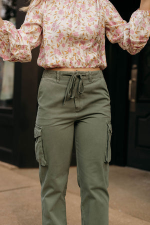 Andi Twill Pants, Evergreen by Z Supply