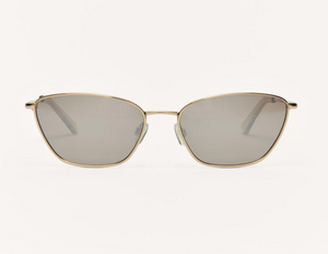 Catwalk Sunglasses by Z Supply, Gold-Bronze