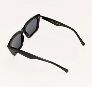 Feel Good Sunglasses by Z Supply, Polished Black