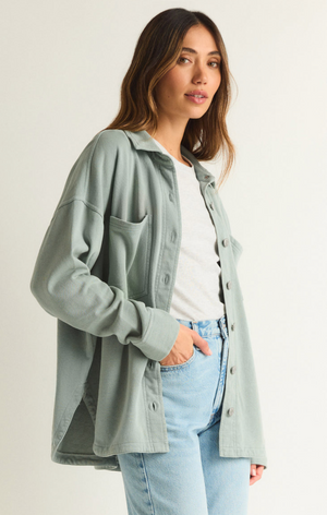 All Day Knit Jacket, Jade by Z Supply