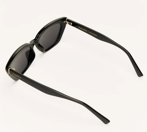 Staycation Sunglasses by Z Supply, Black-Gray