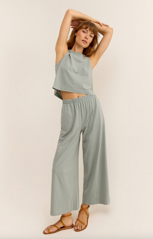 Scout Jersey Flare Pant, Harbor Gray by Z Supply