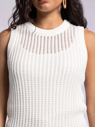 Liv Tank, White *final sale