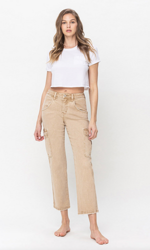 Cargo Straight, Tan by Vervet