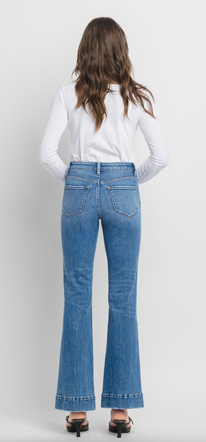 Relaxed Flare Trouser by Vervet