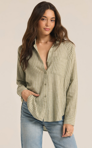 The Perfect Line Top, Meadow by Z Supply *final sale