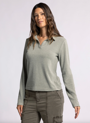 Alaine Top, Lt Olive