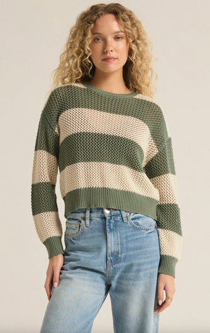 Broadbeach Stripe Sweater by Z Supply