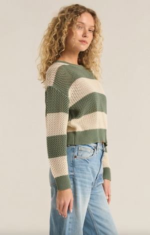 Broadbeach Stripe Sweater by Z Supply