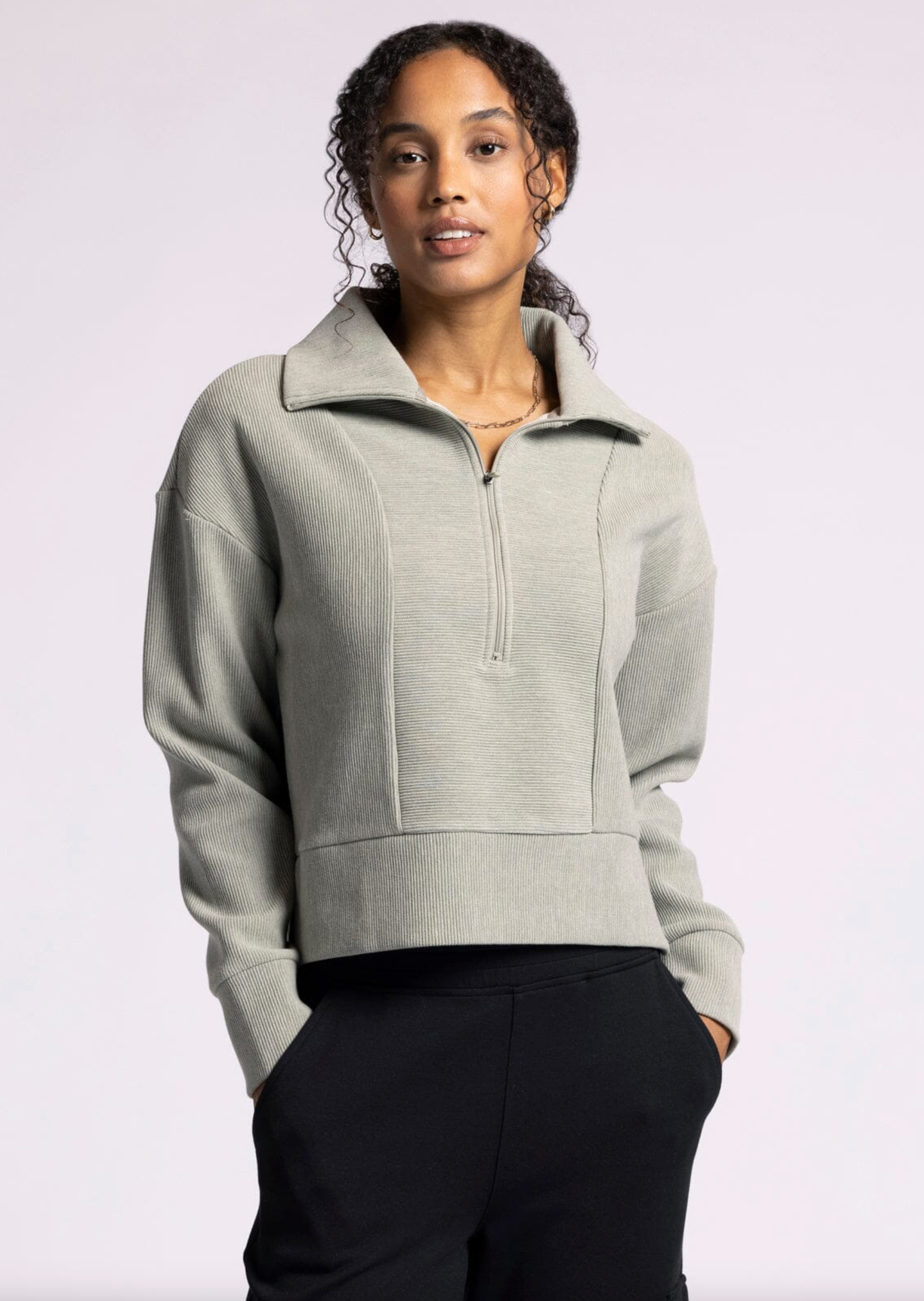 Kristine Pullover, Vetiver