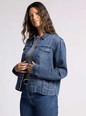 Jackie Jacket, Dark Denim