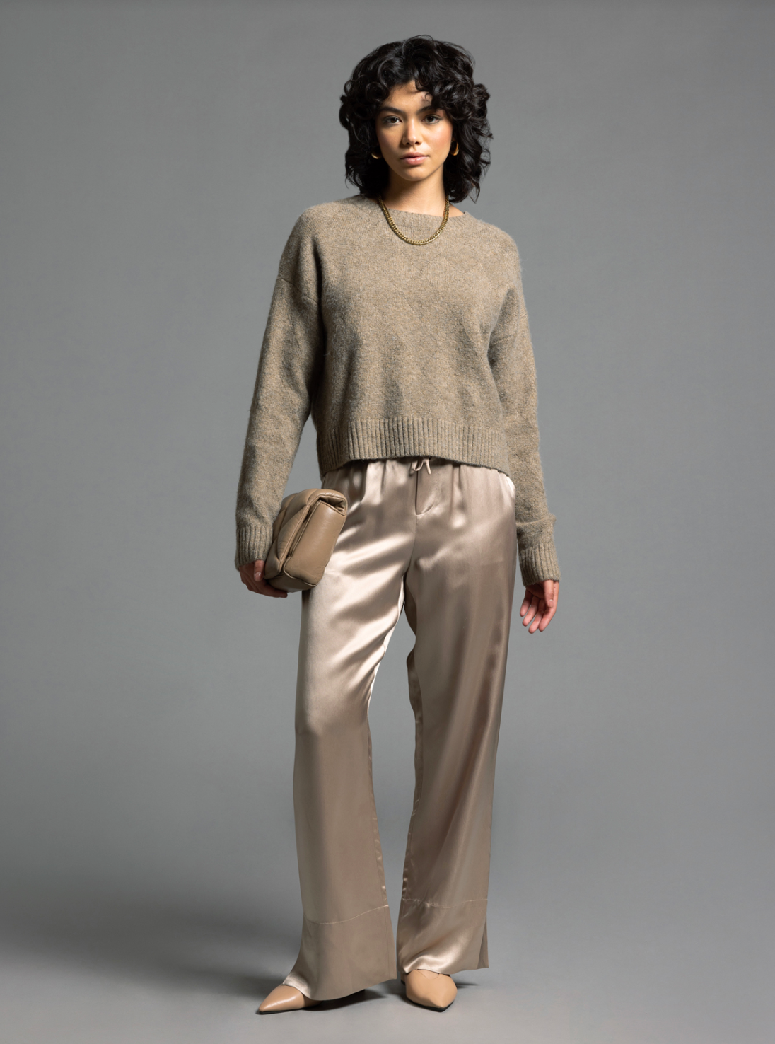 Christabel Sweater, Desert Tan