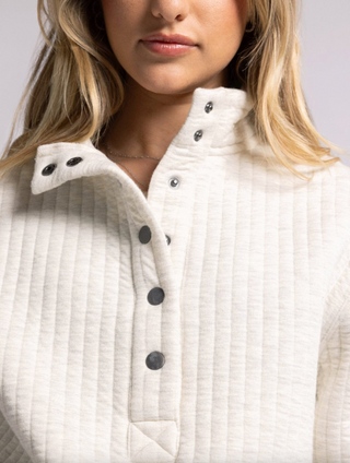 Annalee Jacket, Ivory Heather