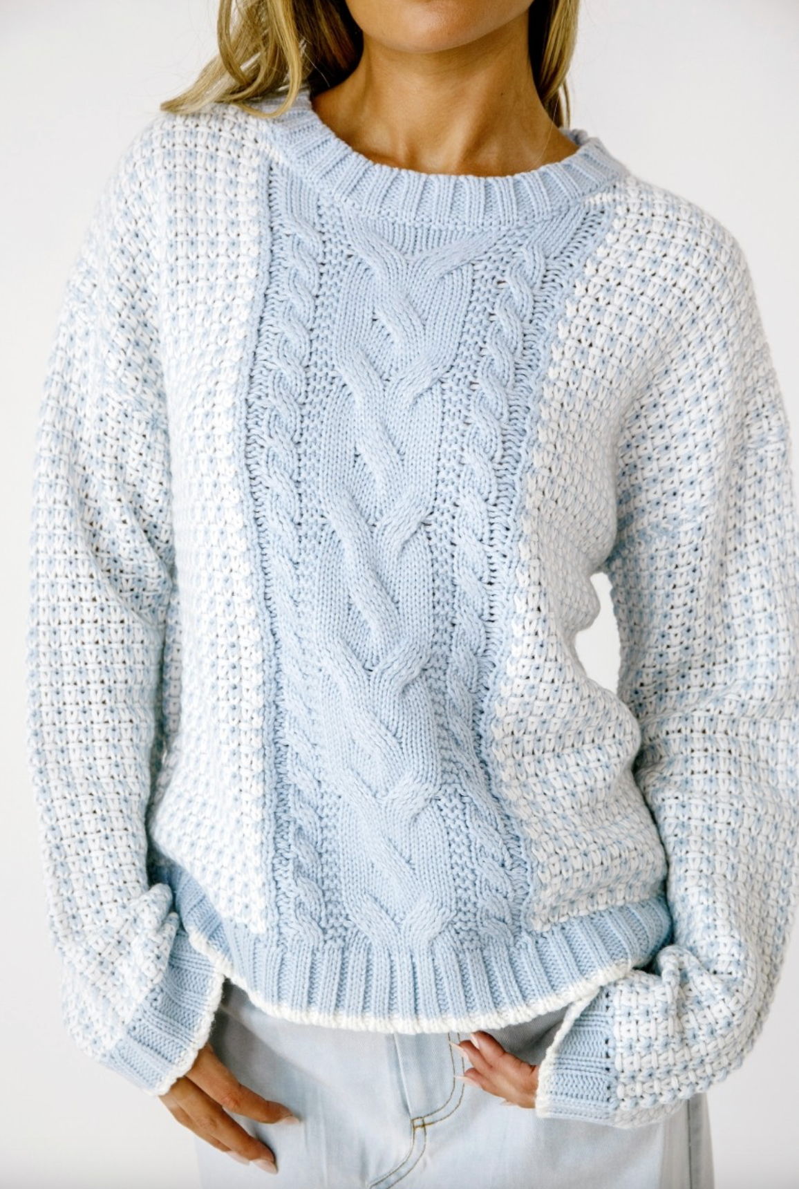 Baby Blue Sweater