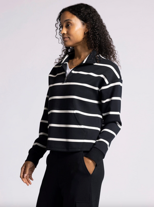 Keely Top, Black Stripe