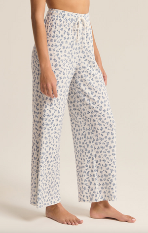 Unwind Ditsy Pants, Vanilla Ice by Z Supply