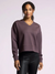 Martina V-Neck Pullover, Raisin Rib