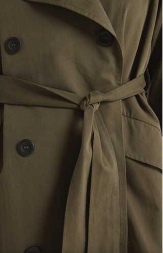 Dorian Trench Coat, Grape Leaf by Z Supply