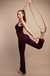 Wide Leg Jumpsuit, Cassis