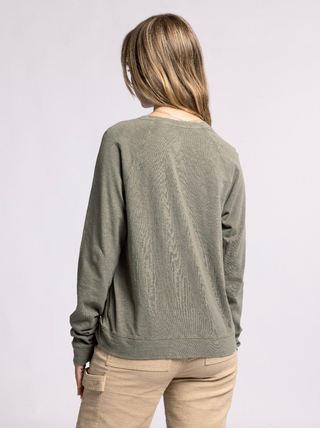 Everett Top, Olive *final sale*