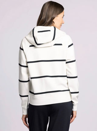 Turner Hoodie, Ivory Stripe