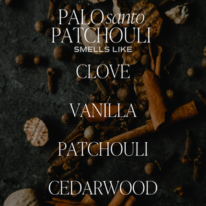 Palo Santo Patchouli 9 oz Soy Candle