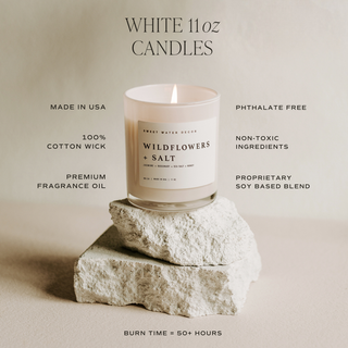 Cashmere and Vanilla 11 oz Soy Candle
