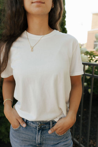 All and Everything Tee, Off White - The Red Thread Boutique