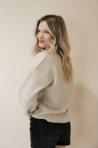 Amour Cardigan, Sand - The Red Thread Boutique