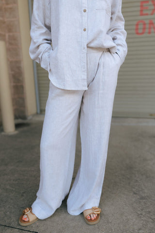 Anastasia Pants, White Oak *final sale - The Red Thread Boutique