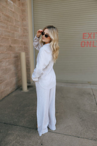 Anastasia Pants, White Oak *final sale - The Red Thread Boutique