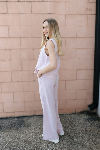 Anastasia Tank, White Clay *final sale - The Red Thread Boutique