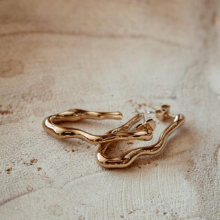 Arie hoops - The Red Thread Boutique