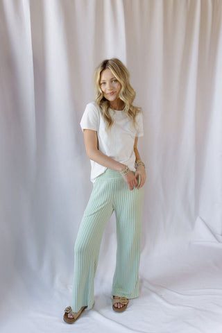 Asher 100% Cotton Classic Tee, White - The Red Thread Boutique