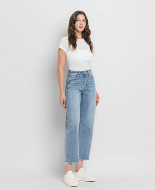 High Rise Barrel Jean
