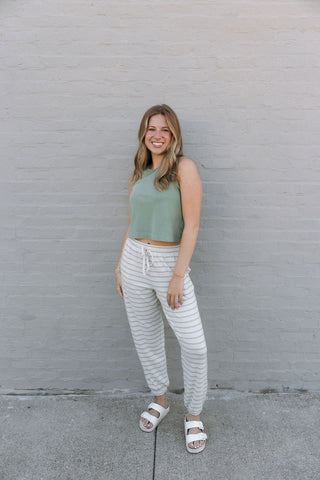Bailey Stripe Jogger by Z Supply - The Red Thread Boutique