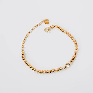 Ball Chain Diamond Bracelet - The Red Thread Boutique