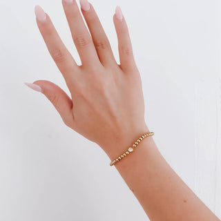 Ball Chain Diamond Bracelet - The Red Thread Boutique