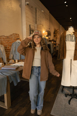 Barn Jacket, Brown *final sale* - The Red Thread Boutique