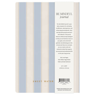 Be Mindful Prompted Journal - The Red Thread Boutique