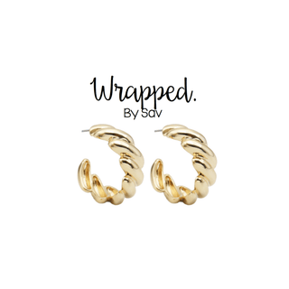 Beckett Hoops - The Red Thread Boutique