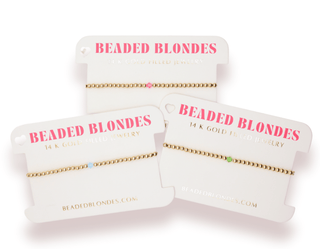 Birthstone Swarovski Crystal Bracelet: Standard 6.75 inch - The Red Thread Boutique