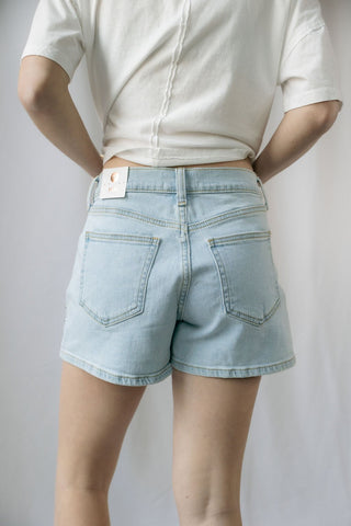 Blair Studded Denim Short - The Red Thread Boutique