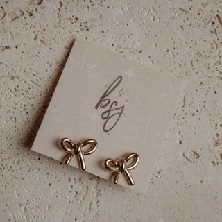 Bow earrings - The Red Thread Boutique