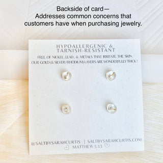 Bow & Heart Earrings - The Red Thread Boutique