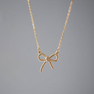 Bow Necklace - The Red Thread Boutique