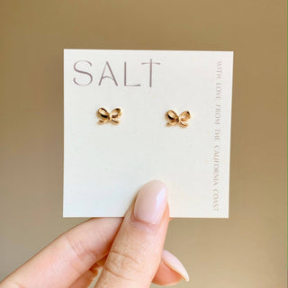 Bow Stud Earrings - The Red Thread Boutique