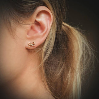 Bow Stud Earrings - The Red Thread Boutique
